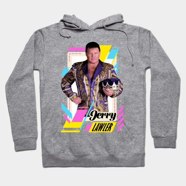 Jerry Lawler Hoodie by PONGEISM STRIPEYE